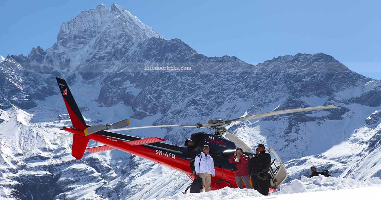 HELI TOUR TO ANNAPURNA BASE CAMP